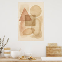 Boho Abstract Minimalist Wall Art