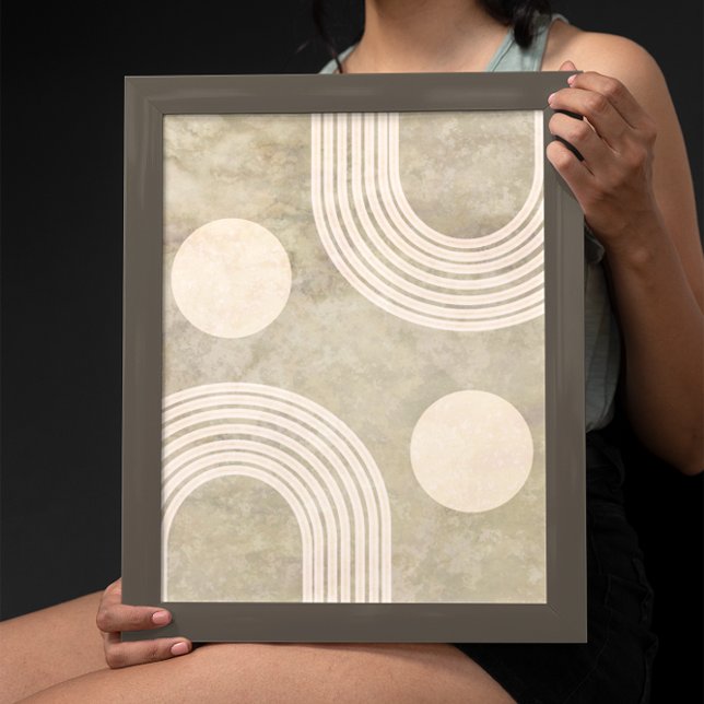 Boho Abstract Rainbow Art Décor Poster (Creator Uploaded)