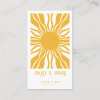 Boho Abstract Sun Rays | Retro