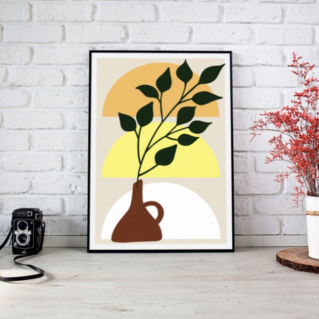 Boho Abstract Wall Art Canvas (living room décor, above bed wall art, modern home décor, nursery wall art, large wall décor, canvas)