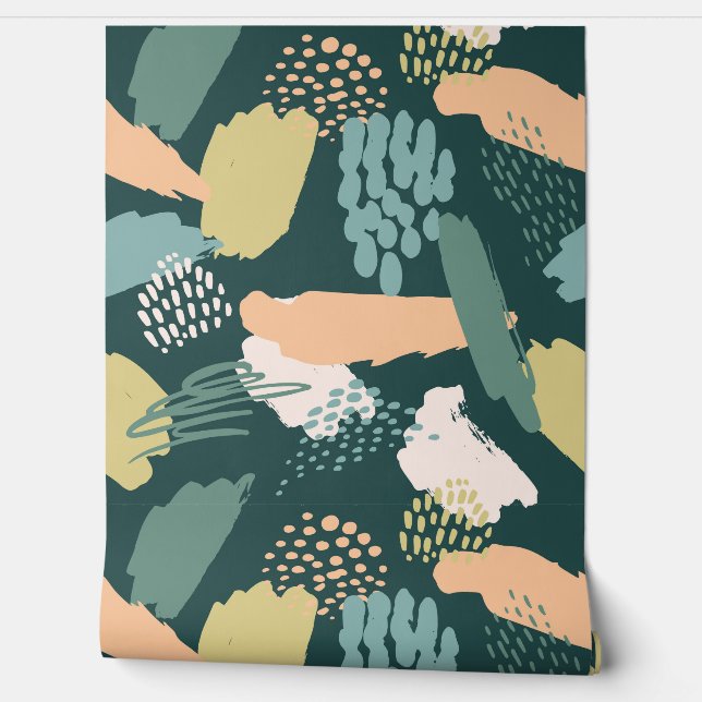 Boho Abstract Wallpaper (Unrolling)