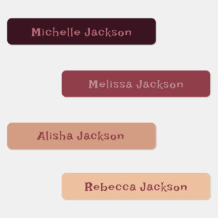 Boho Adehesive Water[rproof Labels