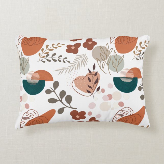 BOHO Aesthetic Pattern A10 Decorative Cushion (Front)