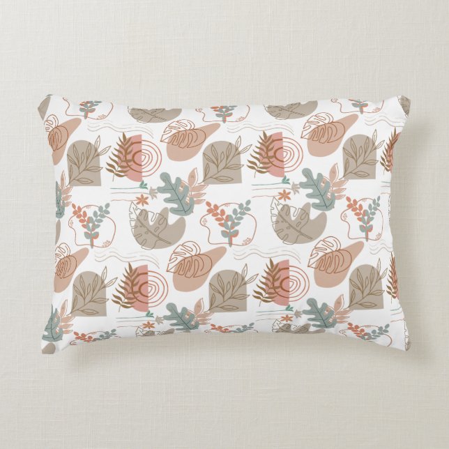 BOHO Aesthetic Pattern A11 Decorative Cushion (Front)