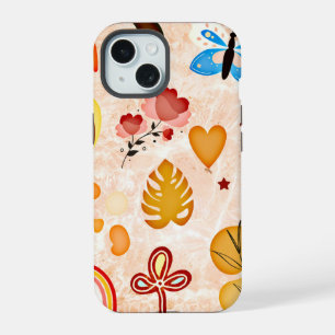 Boho Aesthetic Stickers Collage Phone Case