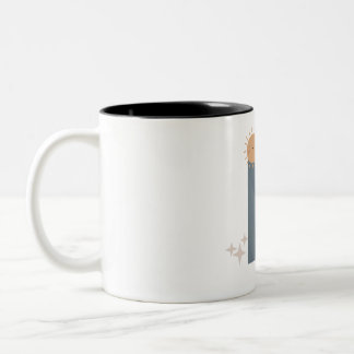 Boho Alphabet Letter B - mug