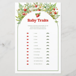 Boho Arch Berry Sweet Strawberry Baby Traits game
