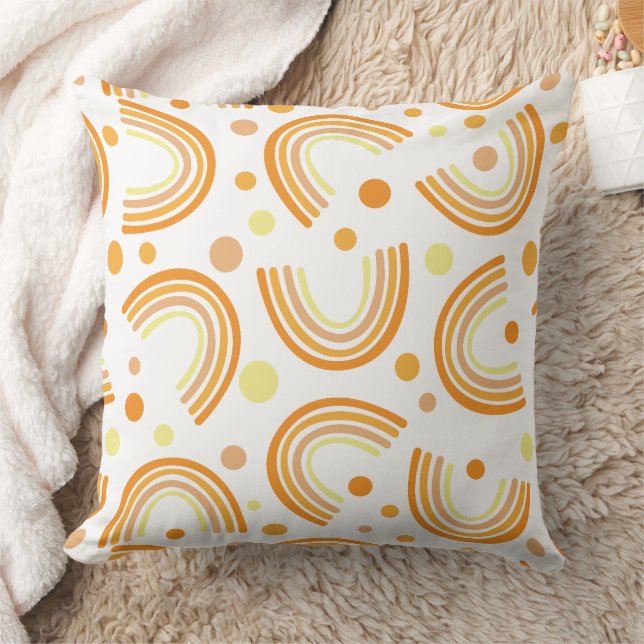 Boho Arch Geometric Pattern Cushion (Blanket)