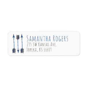Boho Arrow Return Address Labels