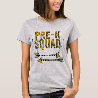 Boho Arrows Pre-K Squad Personalised T-shirt