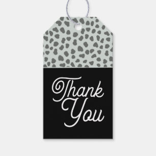 Boho Art Deco Modern Chic Leopard  Gift Tags
