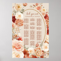 Boho autumn garden spices orange rust Alphabetical