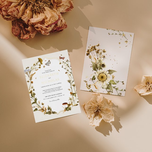 Boho Autumn Wildflower | Botanical Wedding (Creator Uploaded)