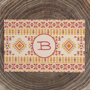 Boho Aztec Mudcloth Business Card
