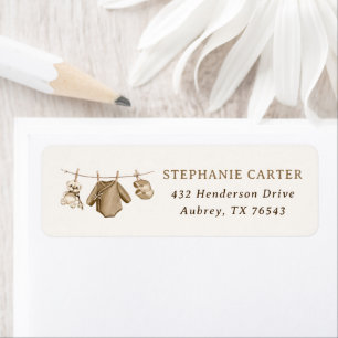 Boho Baby Clothes Boy Baby Shower Return Address 