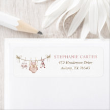Boho Baby Clothes Boy Baby Shower Return Address
