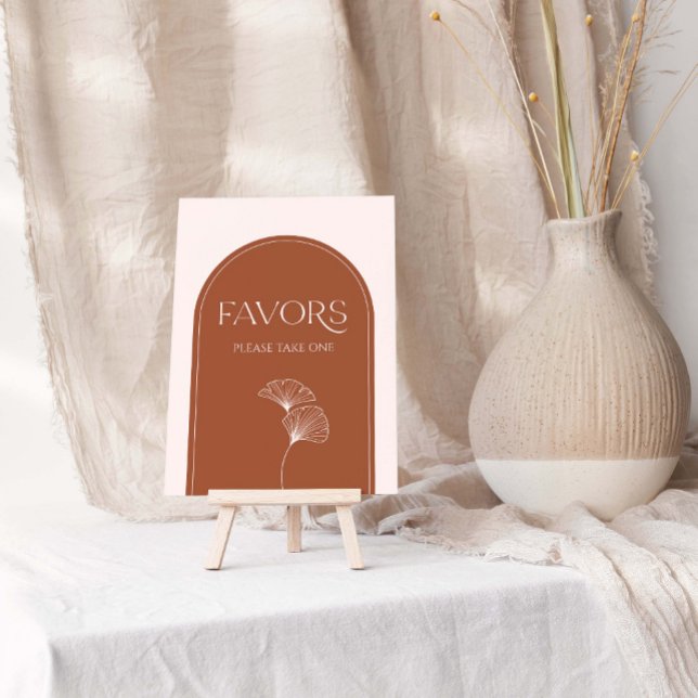 Boho Baby Shower Favours Table Sign (Creator Uploaded)