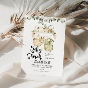 Boho Baby Shower Invitation