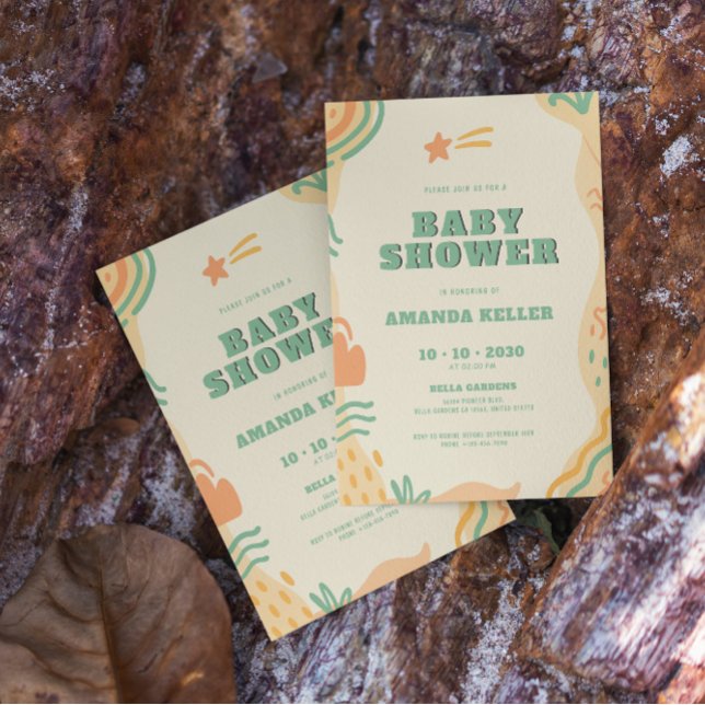 Boho Baby Shower Invitation (Creator Uploaded)