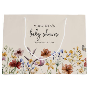 Boho Baby Shower Large Gift Bag