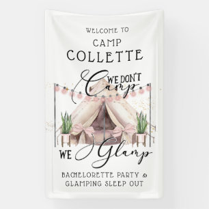 Boho Bachelorette Glamping Party Under The Stars  Banner