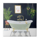 Boho Bath I Tile<br><div class="desc">Boho Bath I by Victoria Borges</div>