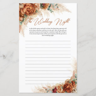 Boho beach terracotta copper The Wedding Night