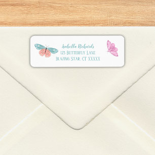 Boho Beautiful Floral Butterflies