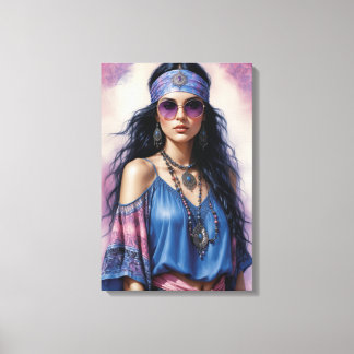 Boho Beauty Canvas Print