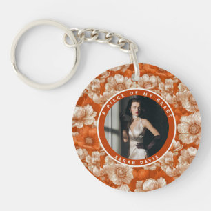 Boho Best Gifts For Women Photo Anemones Key Ring