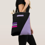 Boho Black Abstract Trendy Girly  Tote Bag<br><div class="desc">Elegant Tote bag</div>