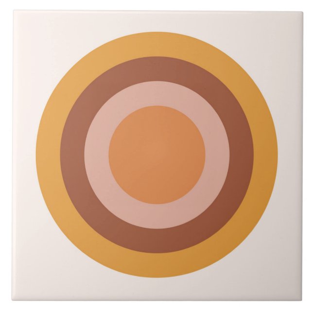Boho Blocks Floral  Tile (Front)