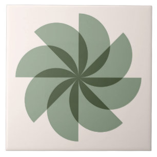 Boho Blocks Floral Tile