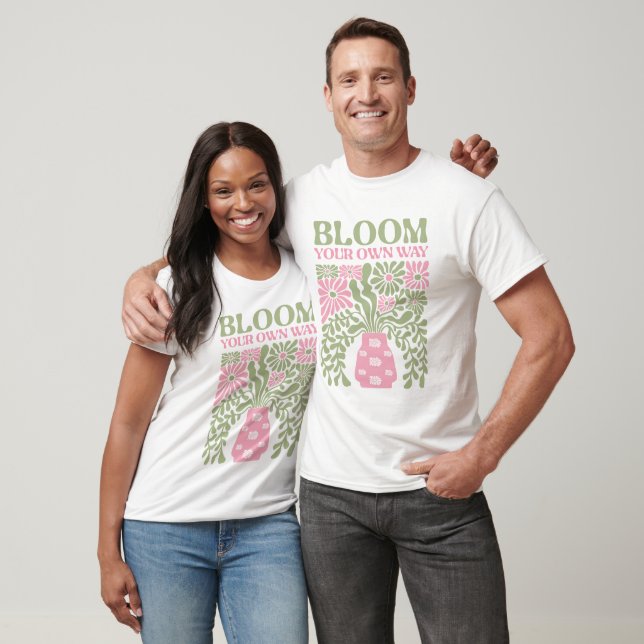 Boho Bloom Motivational T-Shirt (Unisex)