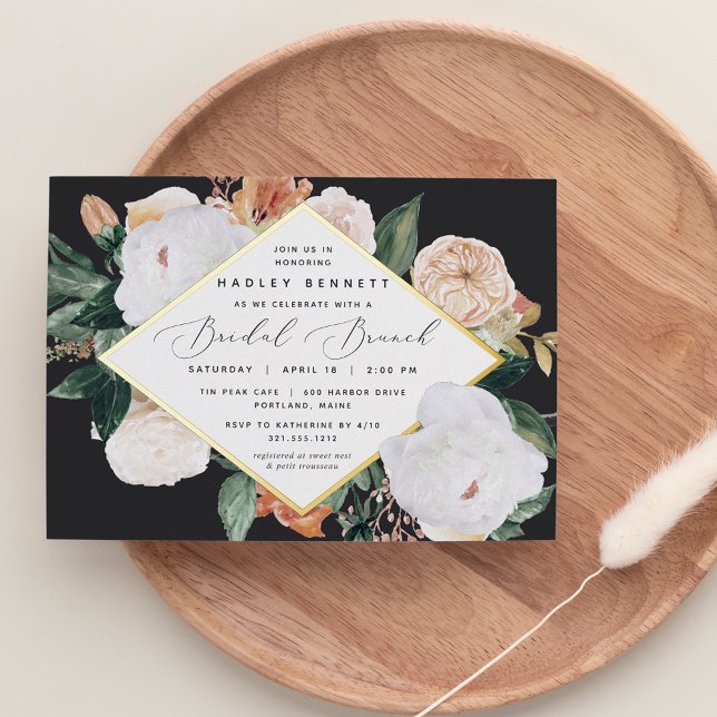 Boho Blooms Elegant Floral Bridal Shower Brunch (Creator Uploaded)