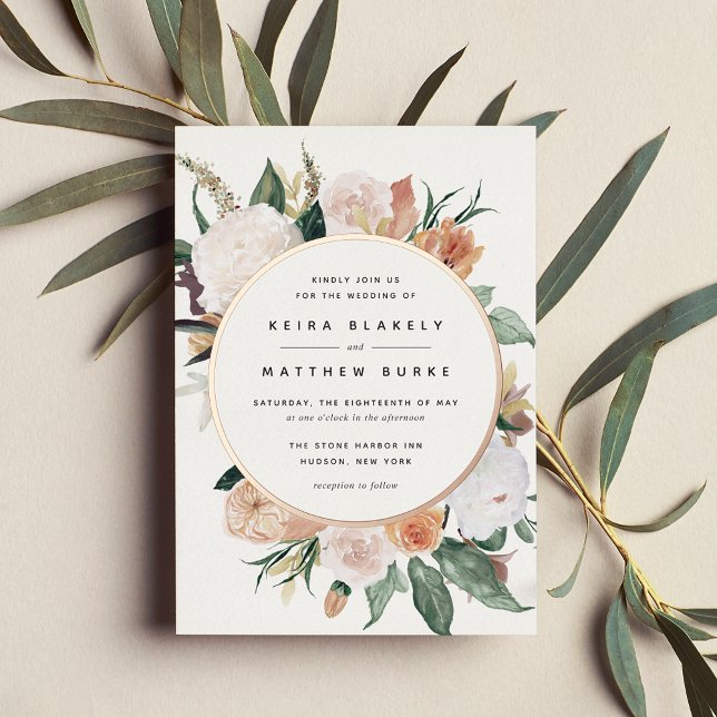 Boho Blooms Modern Floral Wedding (Creator Uploaded)