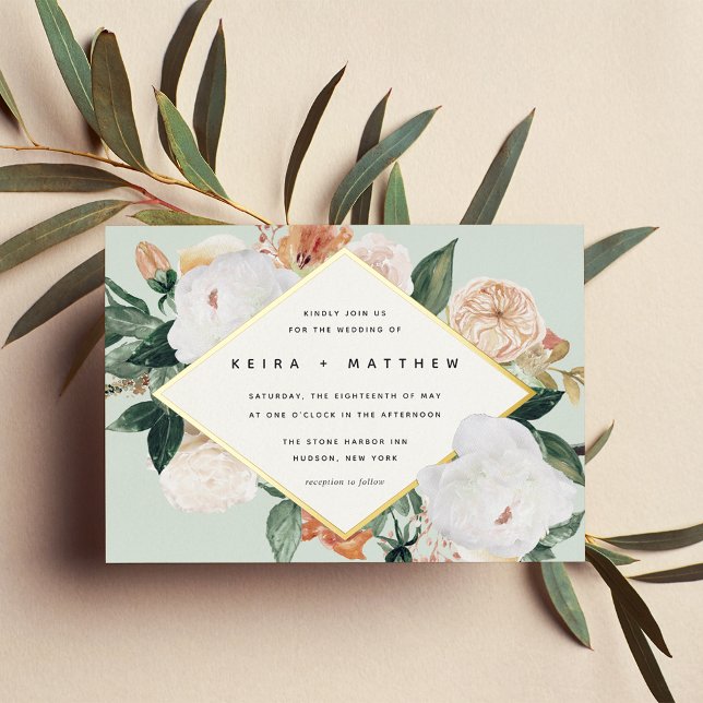 Boho Blooms | Modern Geometric Floral Wedding (Creator Uploaded)