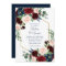 Boho Blooms | Rustic Navy and Burgundy Red Frame