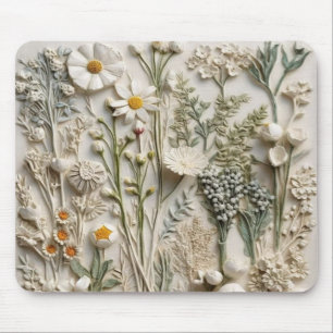 Boho Blossoms Mouse Mat