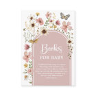 Boho Blush Wildflower Meadow Books for Baby Girl