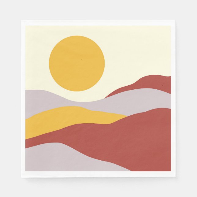 Boho bohemian N4 Napkin (Front)