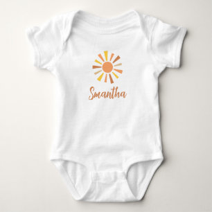Boho Boho Sunshine Baby Shower Bodysuit