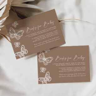 Boho Books for Baby Card 