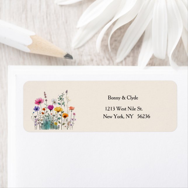 Boho Botanical Watercolor Floral (Insitu)