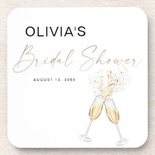 Boho Bridal Shower Coaster