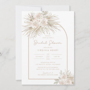 Boho Bridal Shower Invitation