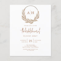 Boho Bridal Shower Invitation