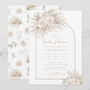 Boho Bridal Shower Invitation