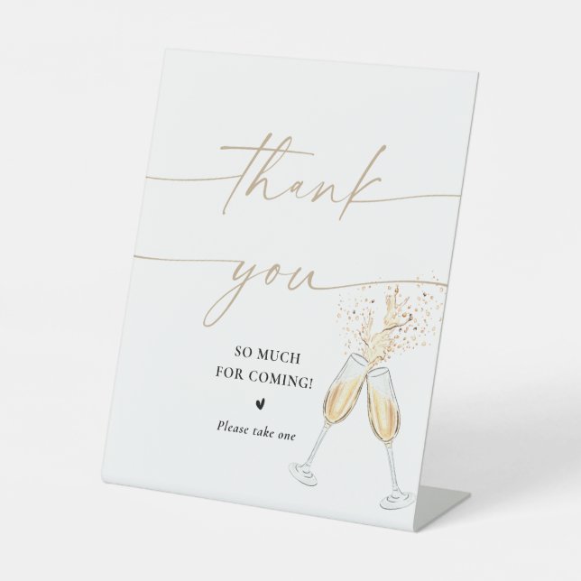 Boho Bridal Shower Thank You Sign (Front)