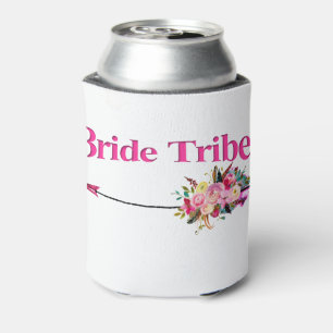 Boho Bride Tribe Can Cooler